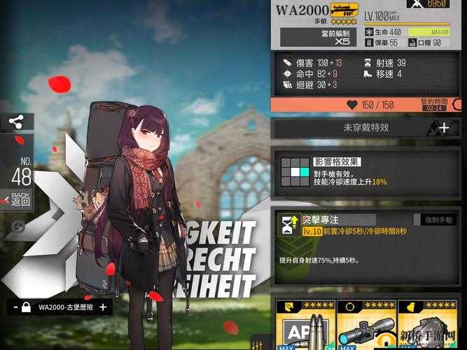 少女前线当前版本RF测评，哪些RF值得一练