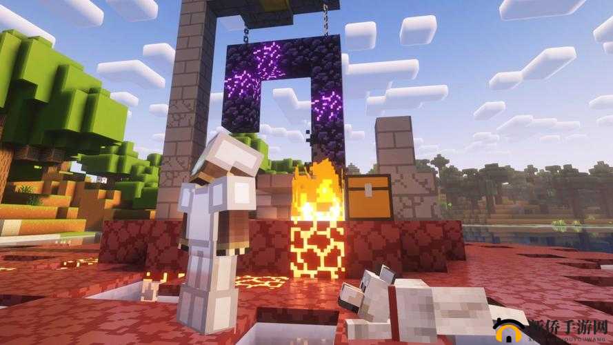 我的世界虚无世界2传送门，穿梭次元的神秘通道