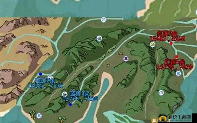 创造与魔法红莲与蓝莲分别在哪里?红莲与蓝莲位置分布及用处一览