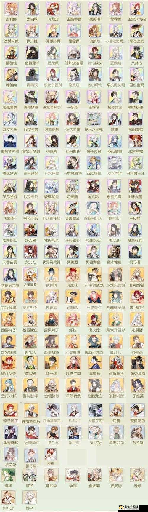 食物语良辰祈签怎么解签？良辰祈签签谜谜底答案大全